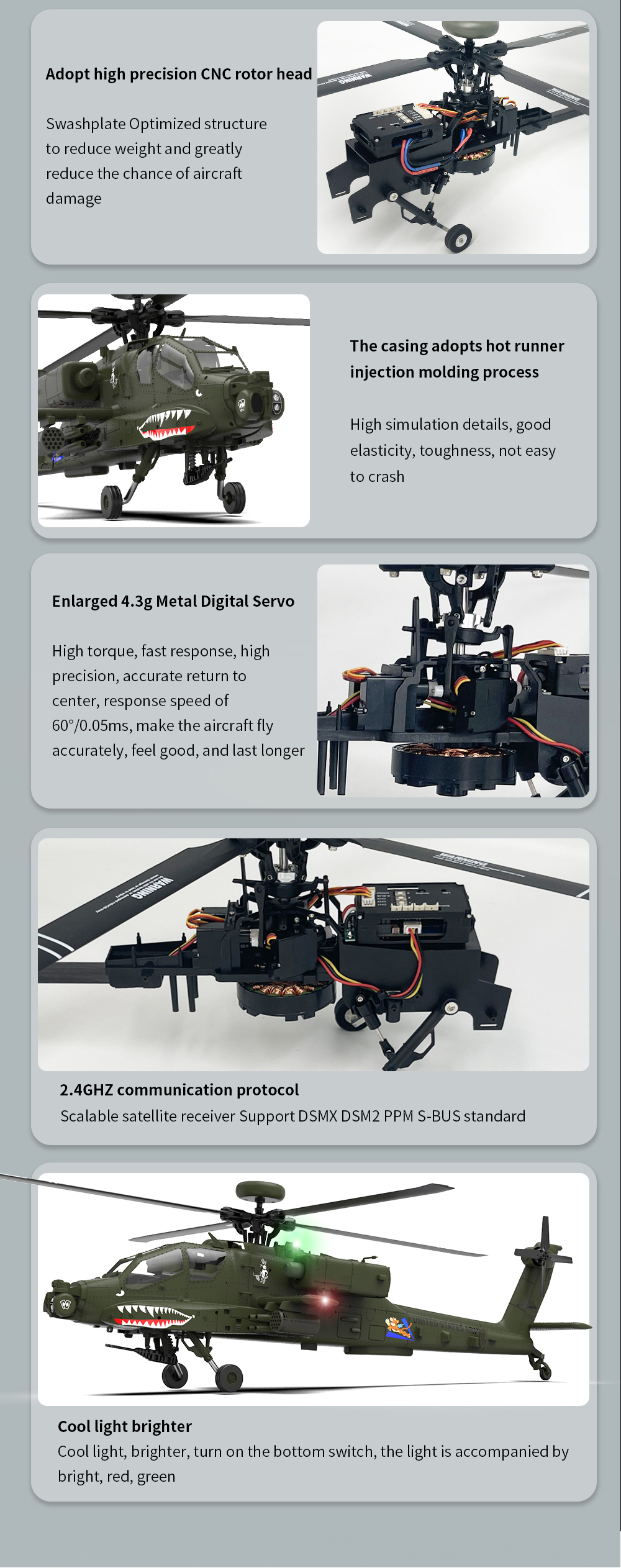 Eachine-E250-AH-64-Apache-24G-6CH-3D-6-Achsen-Gyroskop-Dual-Brushless-Motor-132-Maszligstab-Flybarle-2017028-11